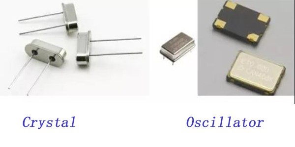 Do you know how to distinguishing between crystal and oscillator?